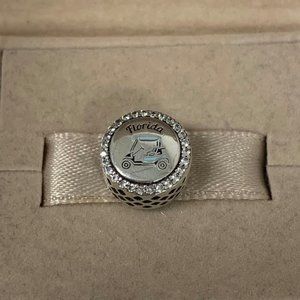 Pandora Florida golf Charm Bracelet Silver Jewelry